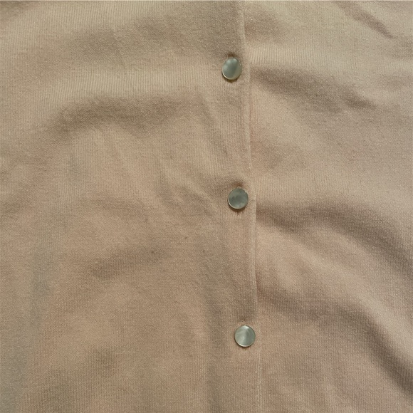 Peach Tory Burch Sweater- Petite XS - Picture 4 of 9